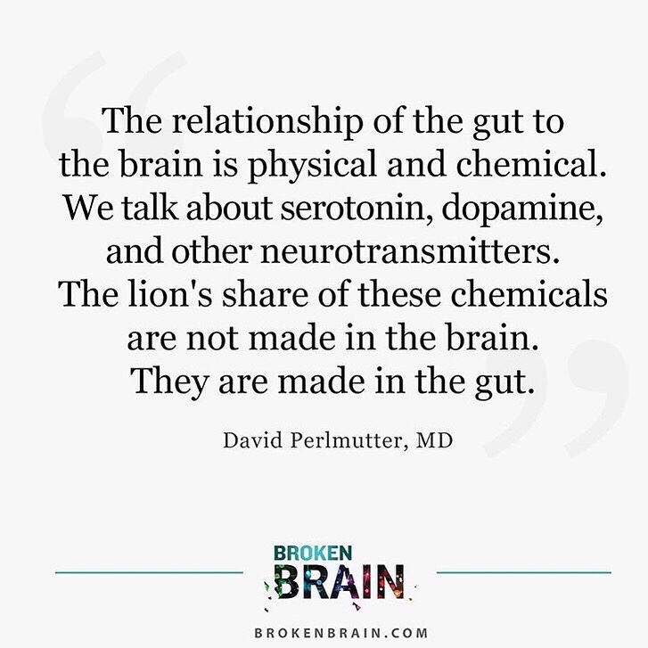 Neurotransmitters Start in the Gut